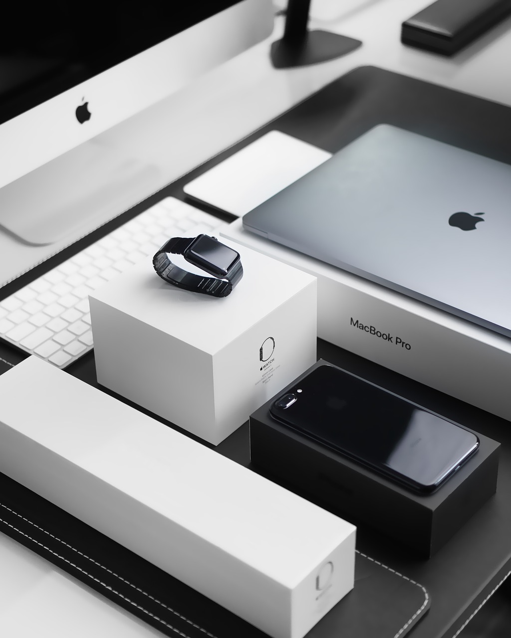 black and white, iphone, apple, product, business, computer, technology, communication, watch, laptop, gray business, gray…