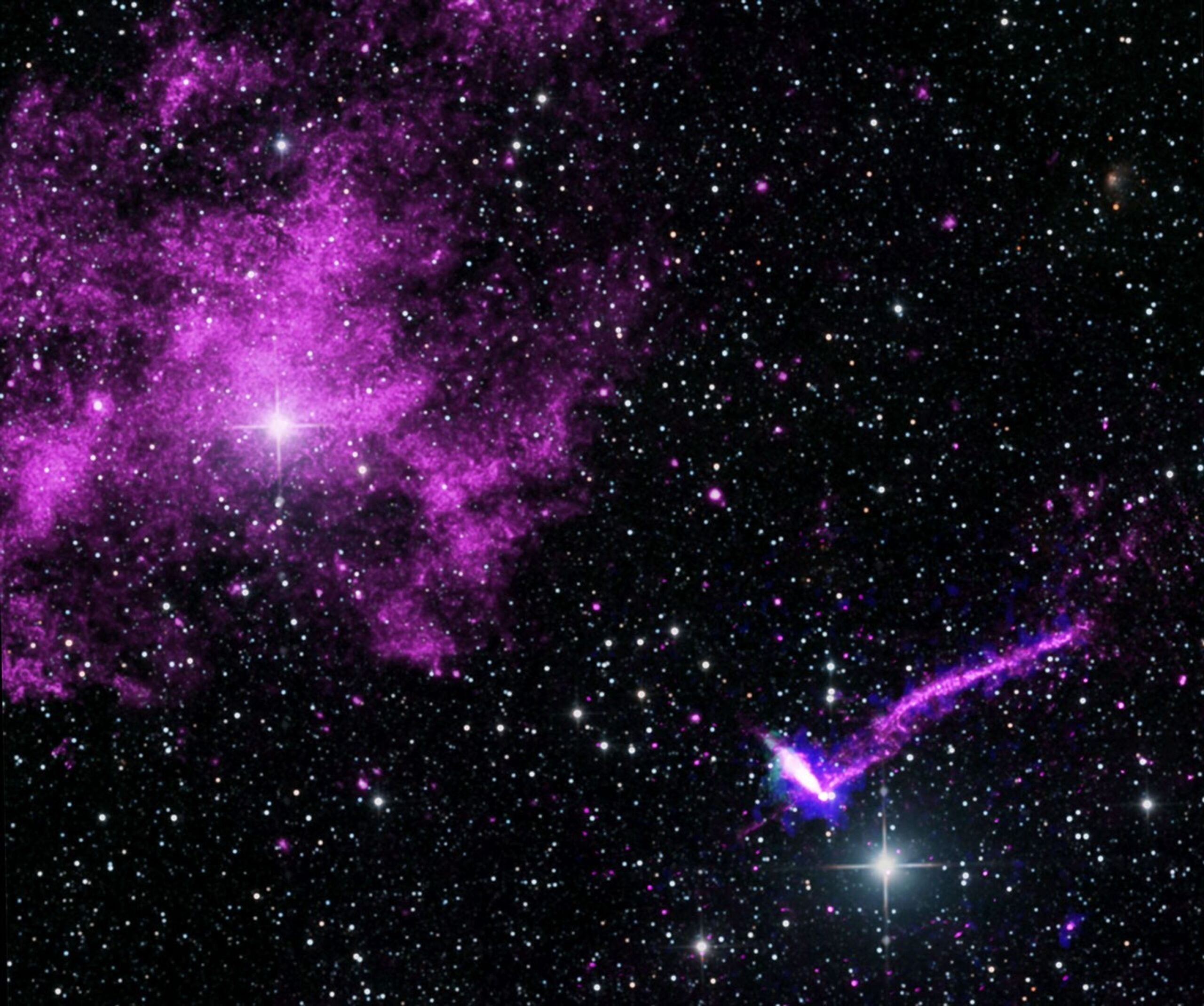astrophysics, chandra x-ray observatory, The Simple Version of NASA Space Telescope Maps Magnetic Fields of 'Lighthouse'…