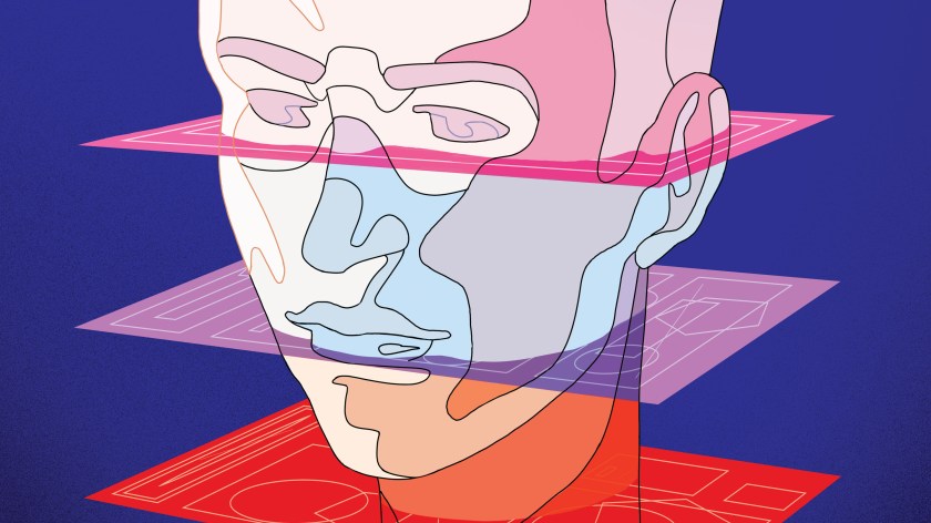 virtual head between strata of screens