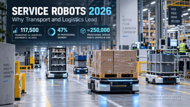 ifr service robots 2026 logistics transport leads