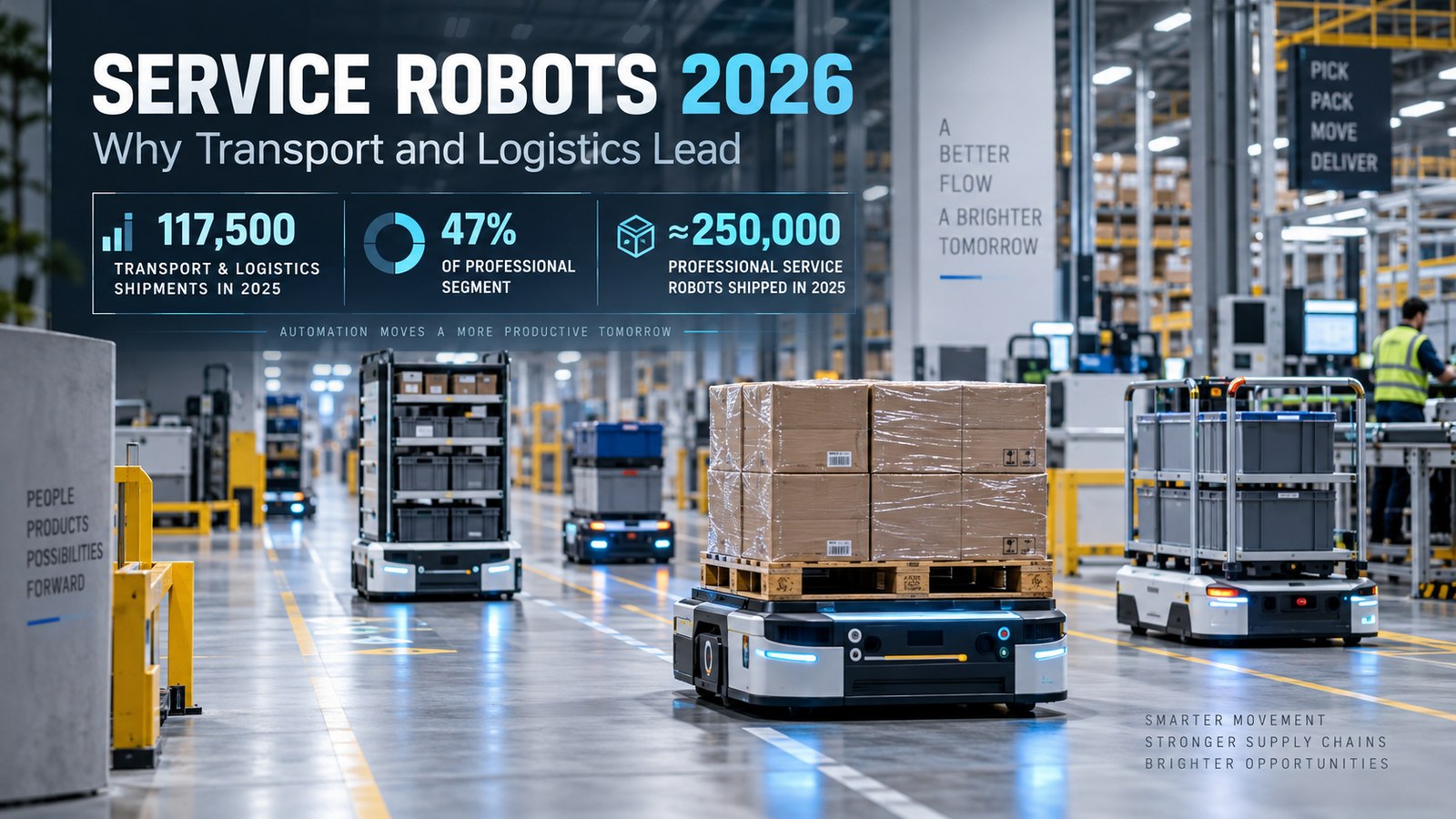 ifr service robots 2026 logistics transport leads